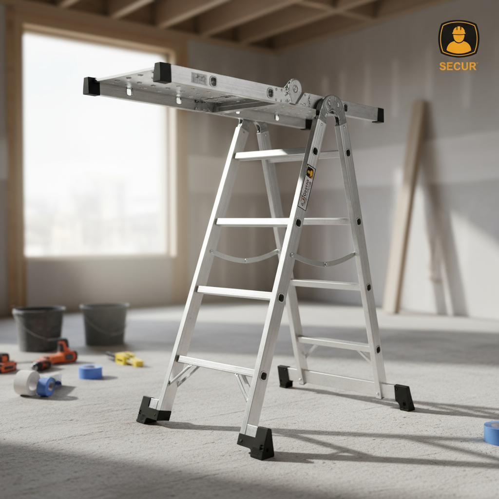 Escalera Articulada 4x5 Secur 18 Pulgadas Aprox - Imagen 2