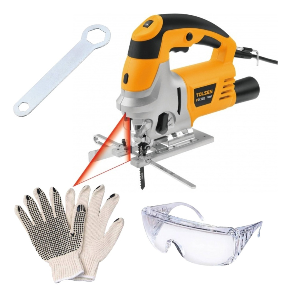 Sierra Caladora Tolsen Electrica 800w Mad. 80mm Supercenter