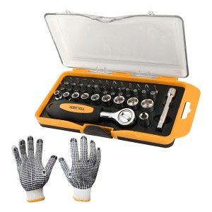 Juego De Llave Tubo Tolsen Con 38 Puntas Intercambiables -sc