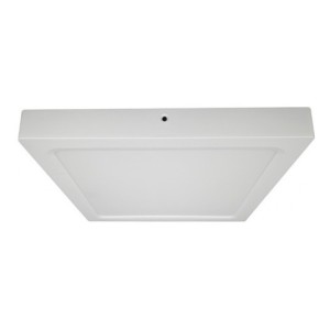 Panel Plafon Led De Sobreponer 20w Luz Fria Cuadrado -sc-