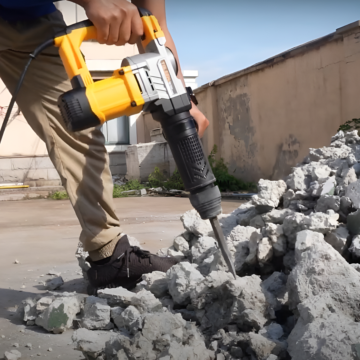 Martillo Demoledor Tolsen Electrico 1050w 230v 10j - Sc - - Imagen 4