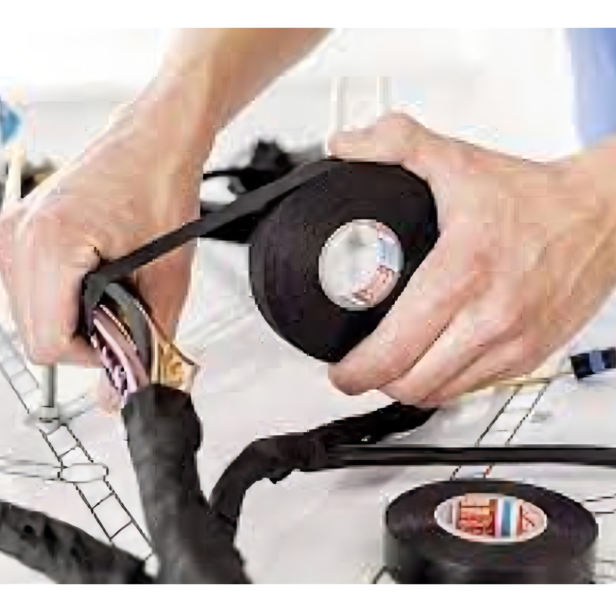 Cinta Aisladora Tolsen 9,15m X 13 Mm De Material Pvc - Sc - Color Negro - Imagen 2