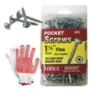 Tornillos Milescraft Torx Con Cabeza Bridada 1 1/4 Pulgadas