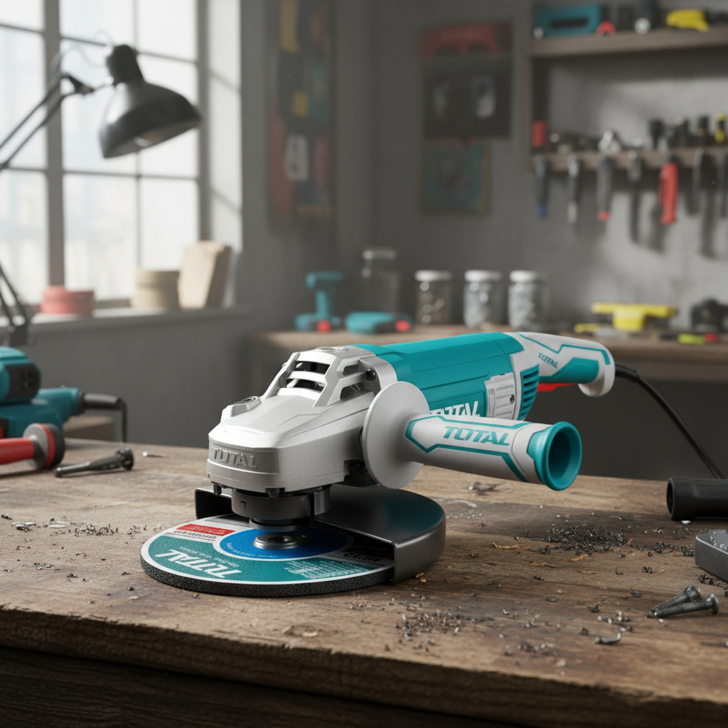 Amoladora Electrica 2400w 9 Pulgadas Total Industrial Sc- - Imagen 2