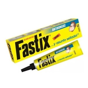Fastix Sellador Sintetico De Silicona Antihongos 9gr Negro