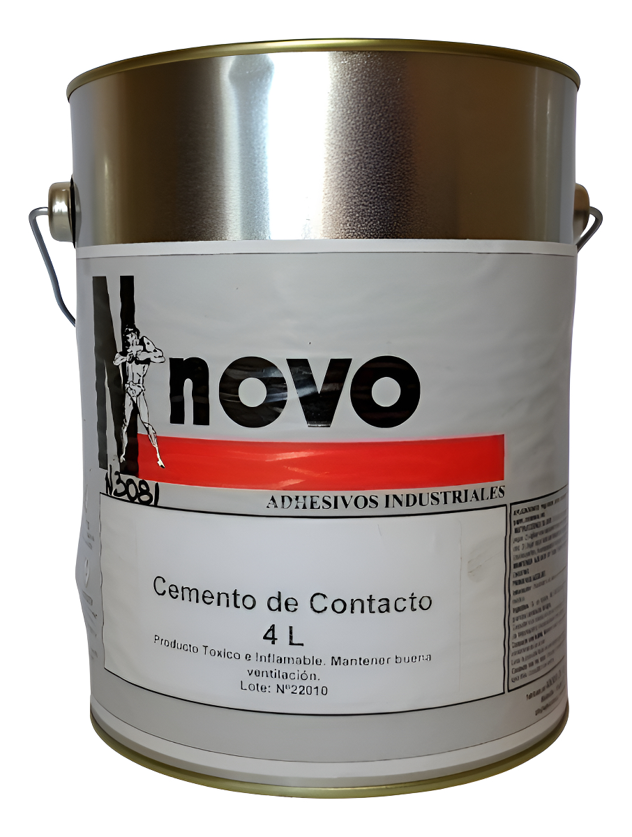 Adhesivo Cemento De Contacto 4 Litros Novo Pren