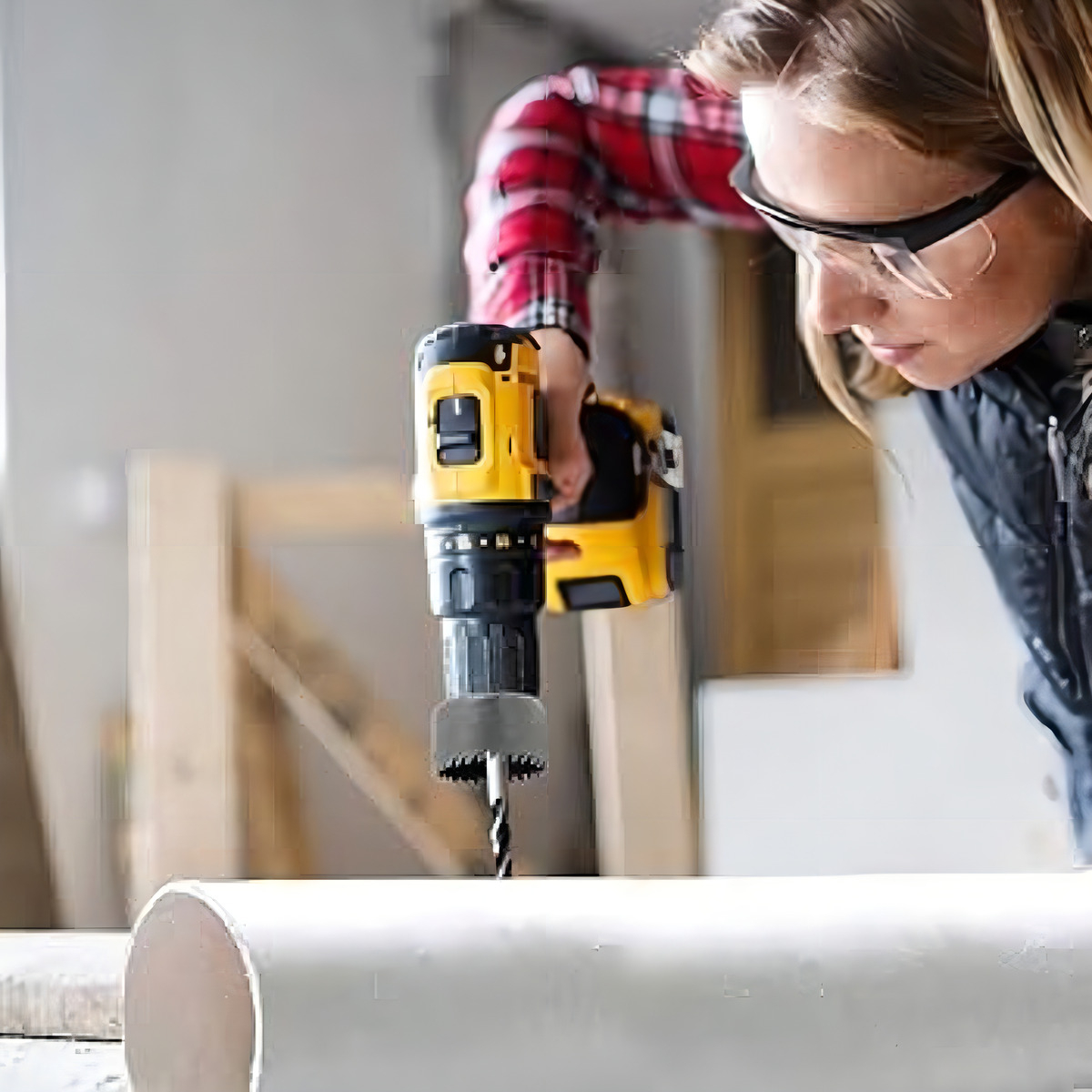 Mandril Sierra Copa Tolsen 3/8 14-30mm Broca Helicoidal -sc - Imagen 2