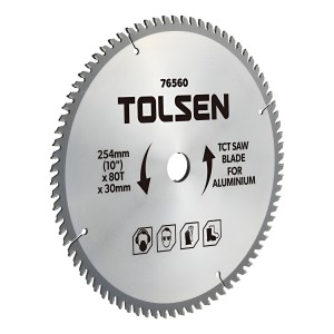 Disco De Sierra Corte Aluminio 10 Pulgadas 80 Dientes - Sc -