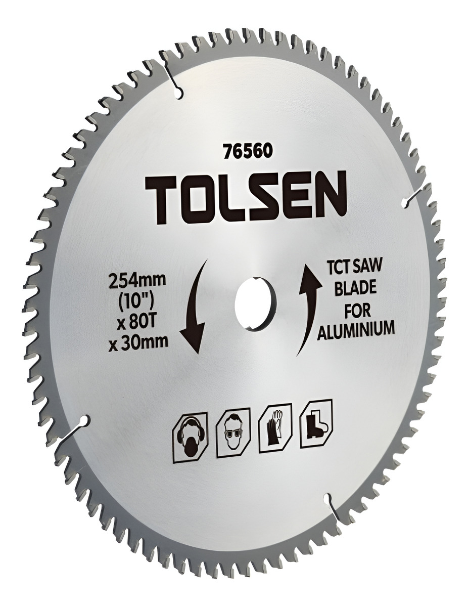 Disco De Sierra Corte Aluminio 10 Pulgadas 80 Dientes - Sc -