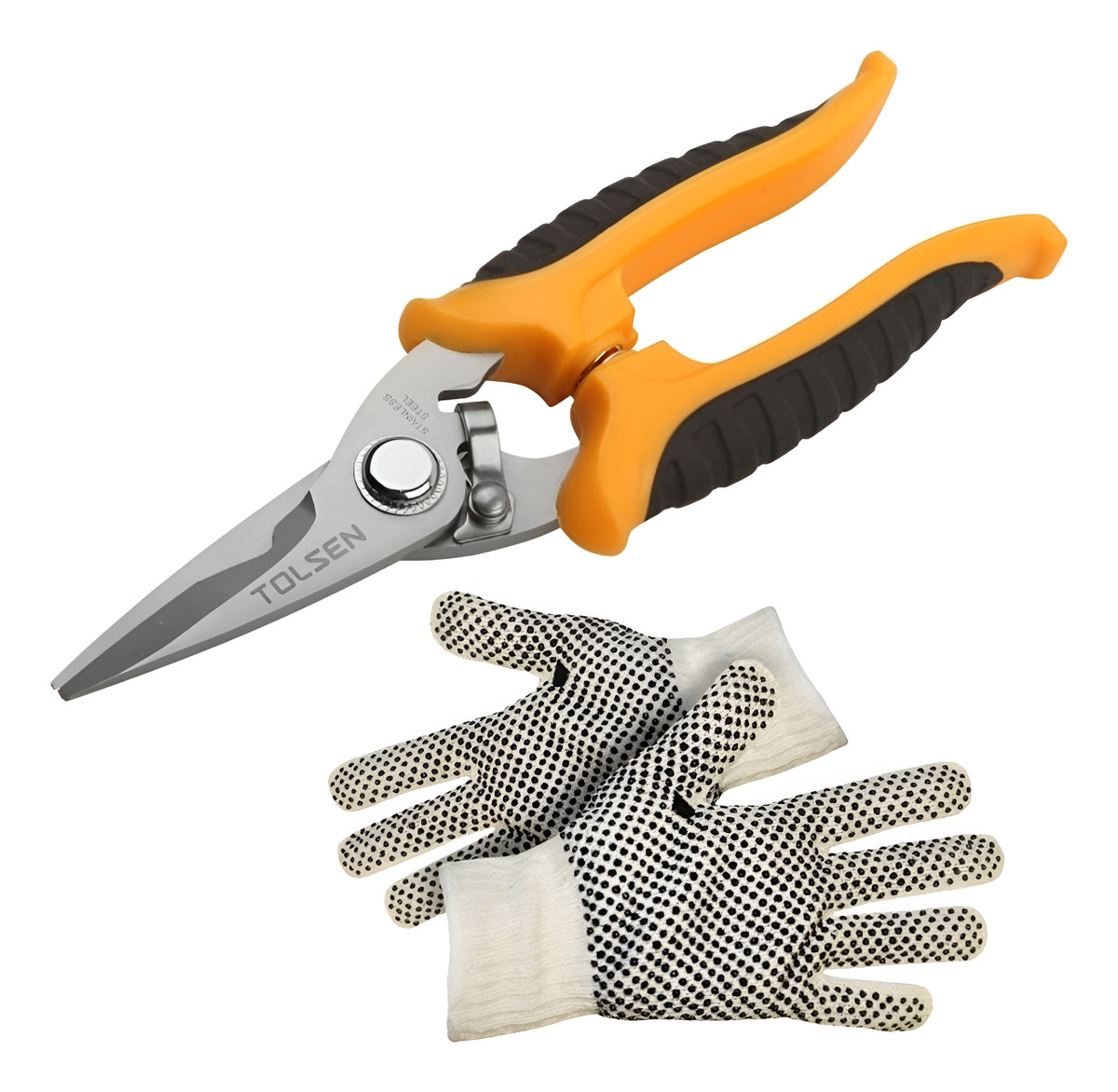 Tijera Multiuso Tolsen 180mm Hoja De Acero Inoxidable - Sc -