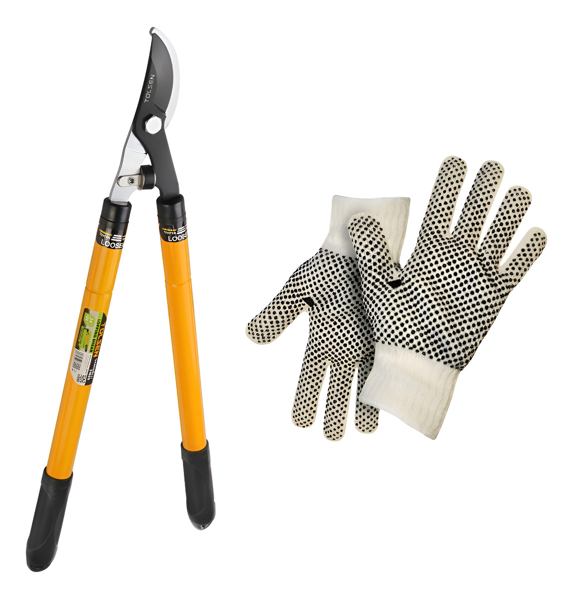 Tijera De Podar Tolsen Mango Telescópico Corte Curvo - Sc -