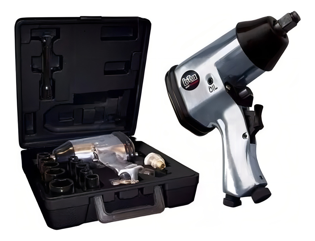 Kit Llave Impacto Bta Neumática 1/2 + Maletin + Accesorios - Imagen 2
