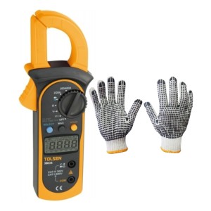 Alicate Amperimetrica Tolsen Profesional Dígitos De 3 - Sc -