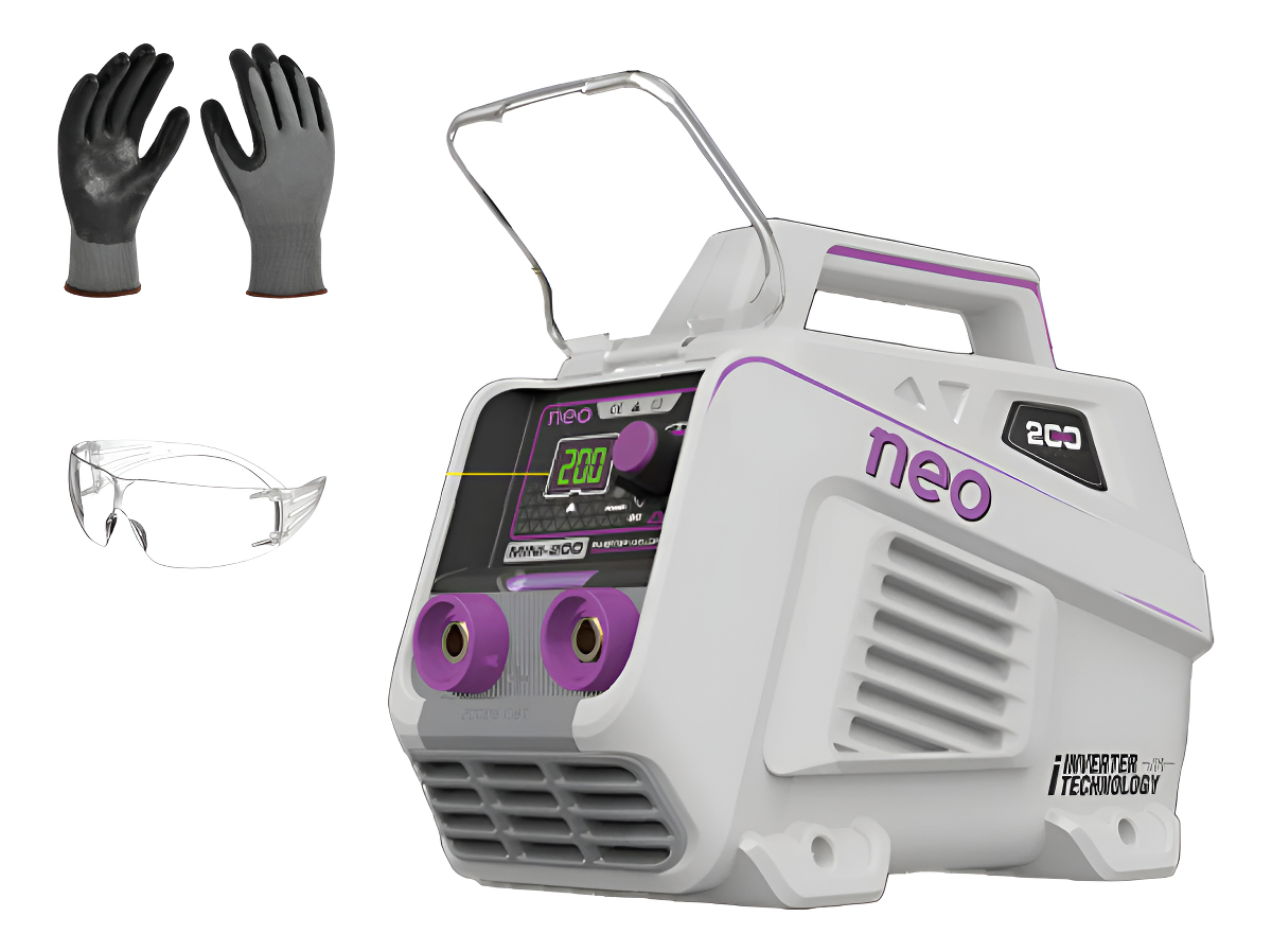 Soldadora Inverter Para Electrodo 200a Neo + Regalos