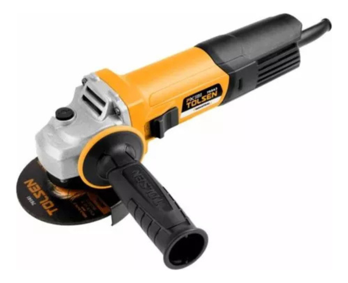 Amoladora Electrica Industrial 125mm 950w Tolsen 230v - Sc - - Imagen 2