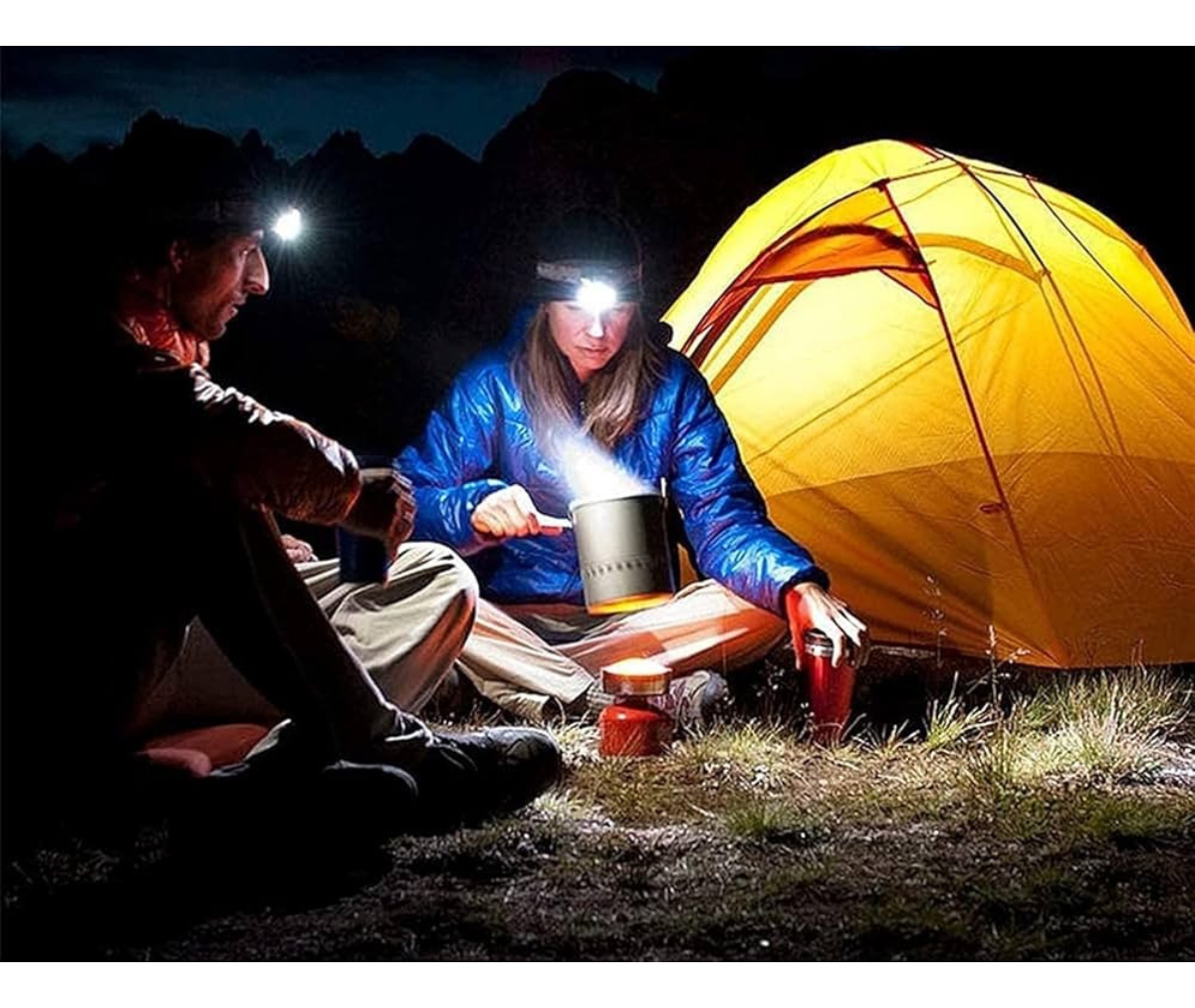 Linterna Led Vincha Minero 25 Lumens Tolsen 1-3-7 Led - Sc - - Imagen 3