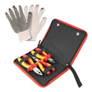 Alicates Aislados Tolsen 160mm - 180mm Kit 3 Piezas - Sc -