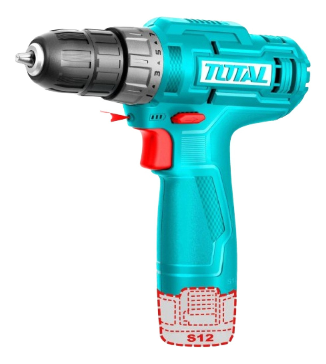 Taladro Atornillador Inalámbrico A BaterĂa 12v 10mm 750rpm - Imagen 3