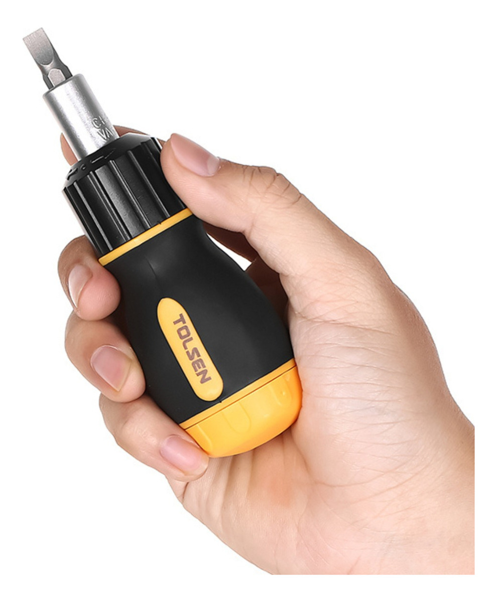 Destornillador De Fuerza Tolsen Con Criquet 7 En 1 - Sc - - Imagen 4