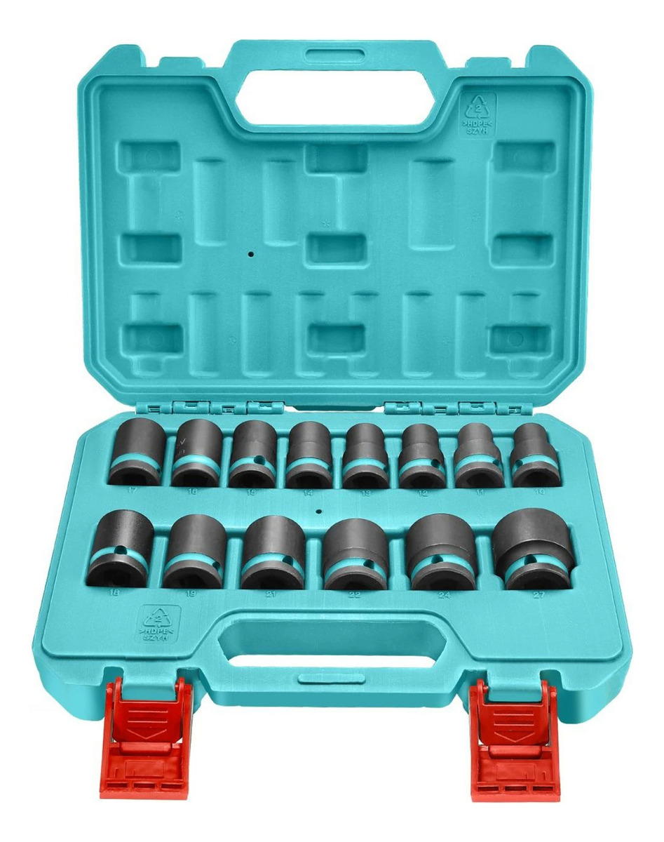 Total Thistd12141 Dados De Impacto 14 Pzs 1/2 12v - Imagen 3