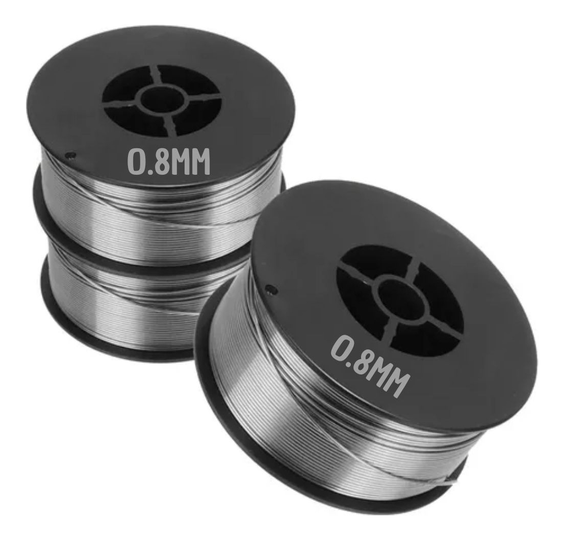 Alambre Flux - Sin Gas 0.9mm 1kg Ideal Chapa Acero Inox - Sc - Imagen 2