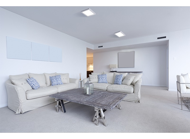 Panel Plafon Led De Sobreponer 10w Luz Calida Redondo -sc- - Imagen 8