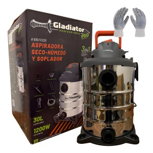 Aspiradora Seco-humedo 30l Gladiator Pro