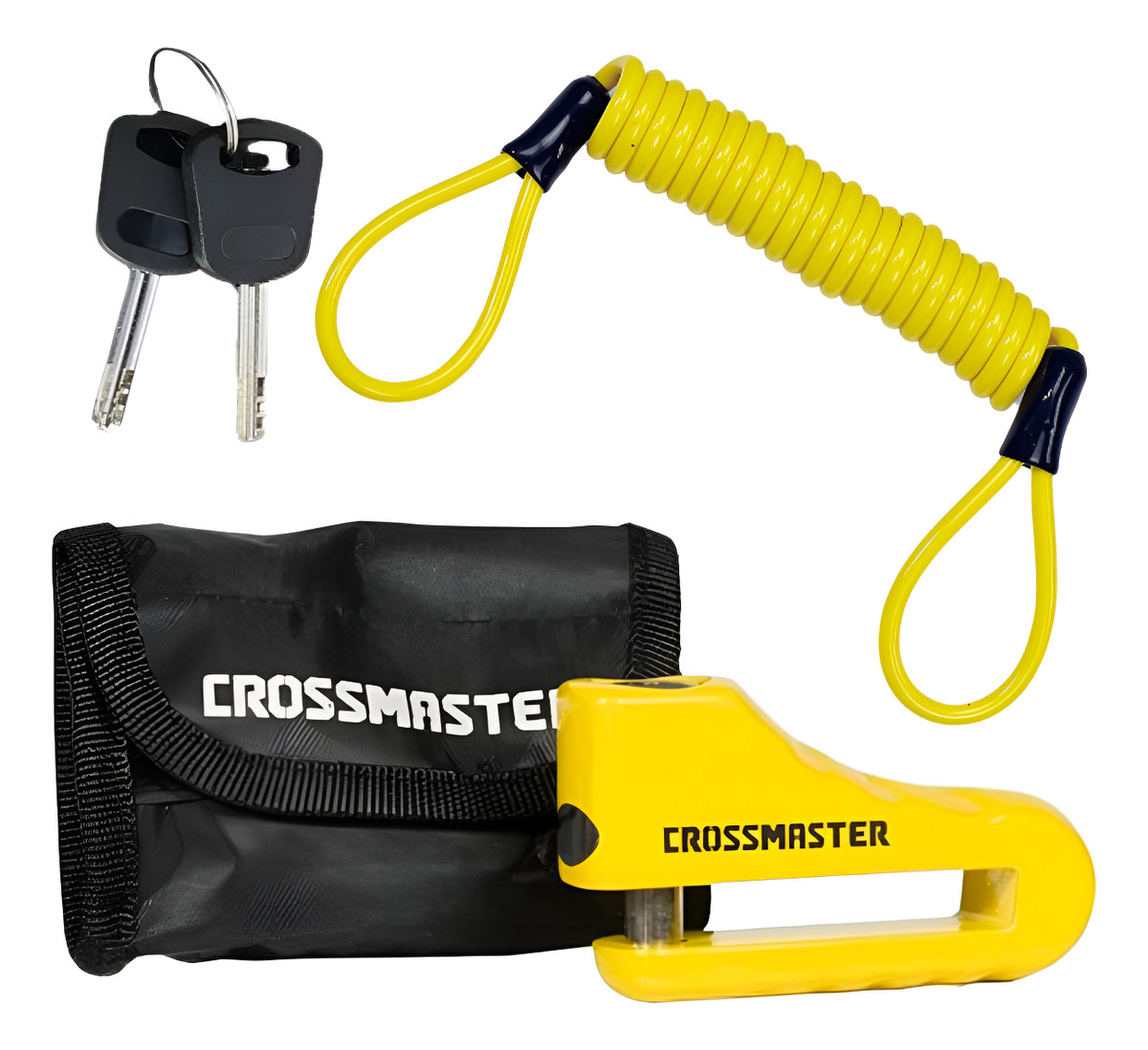 Tranca Candado Para Disco De Freno Con Bloqueo De Botón -sc- - Imagen 5