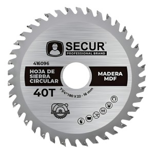 Disco De Sierra Circular 10 (254 Mm) 5.000 Rpm 60 Dientes