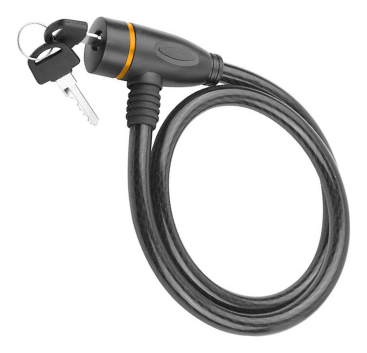 Candado Antirrobo Bicicleta Y Moto Tolsen 12x800mm Cable Pvc - Imagen 4