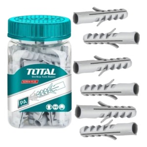 Set De 200 Tarugos Taco Fisher Con Tope 6x30mm Total - Sc -