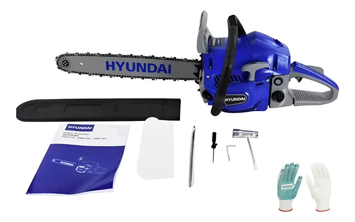 Motosierra Hyundai 45cc 18 Turbo 450 - 1 Año De Garantía - Imagen 6