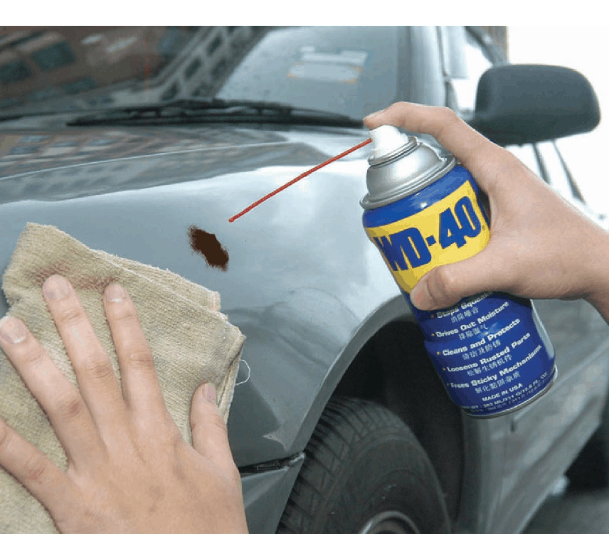 Wd-40 Aceite Lubricante Multiusos En Aerosol 155gr -sc- - Imagen 9