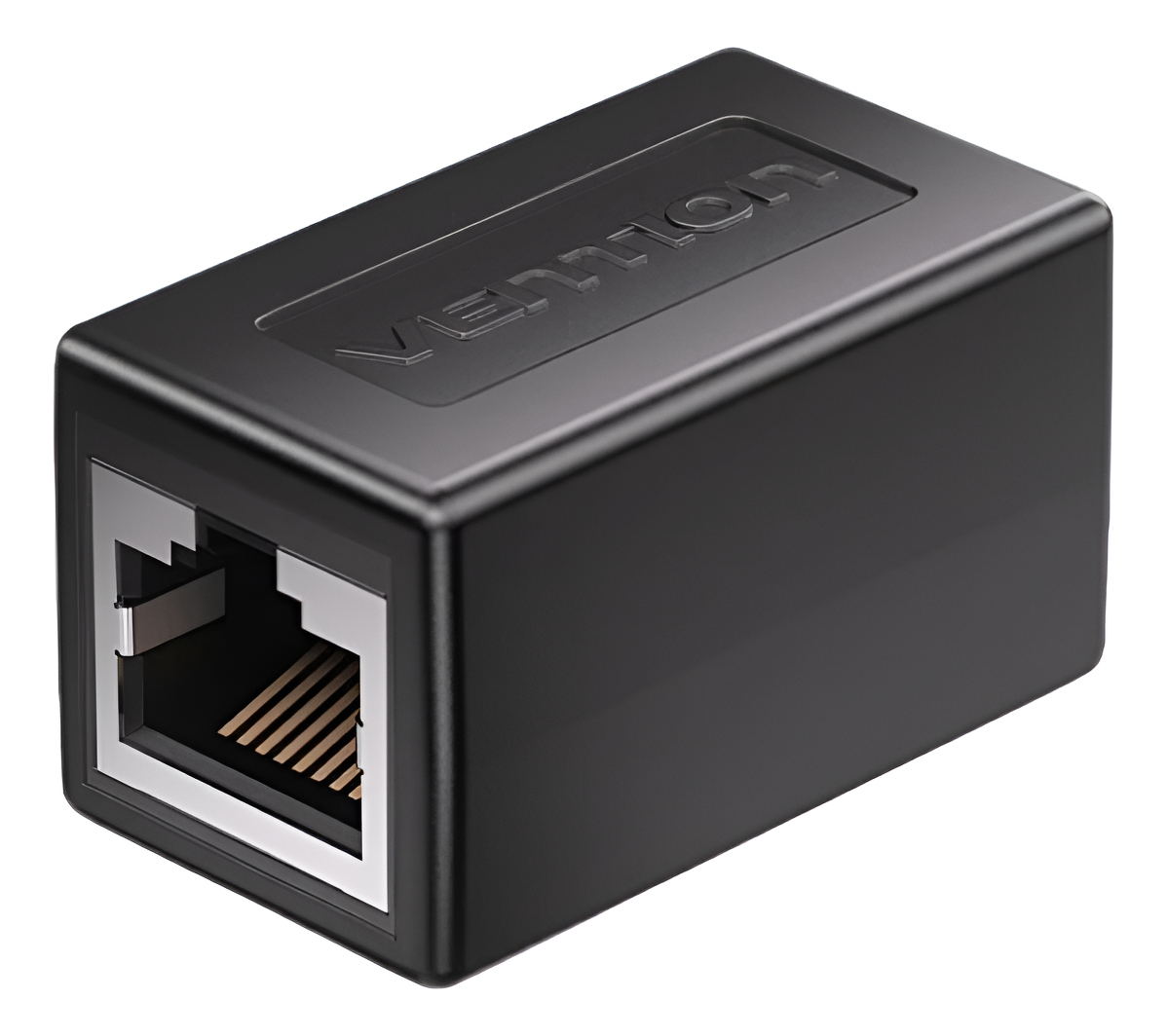 Conector Rj45 Cat 6 Ftp Blindado Negro Ipvb0 Vention