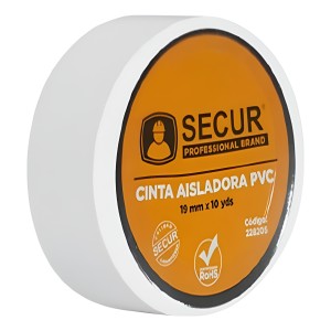 Cinta Aislante Pvc 19mmx10 Yds Buena Aislación Térmica - Sc-