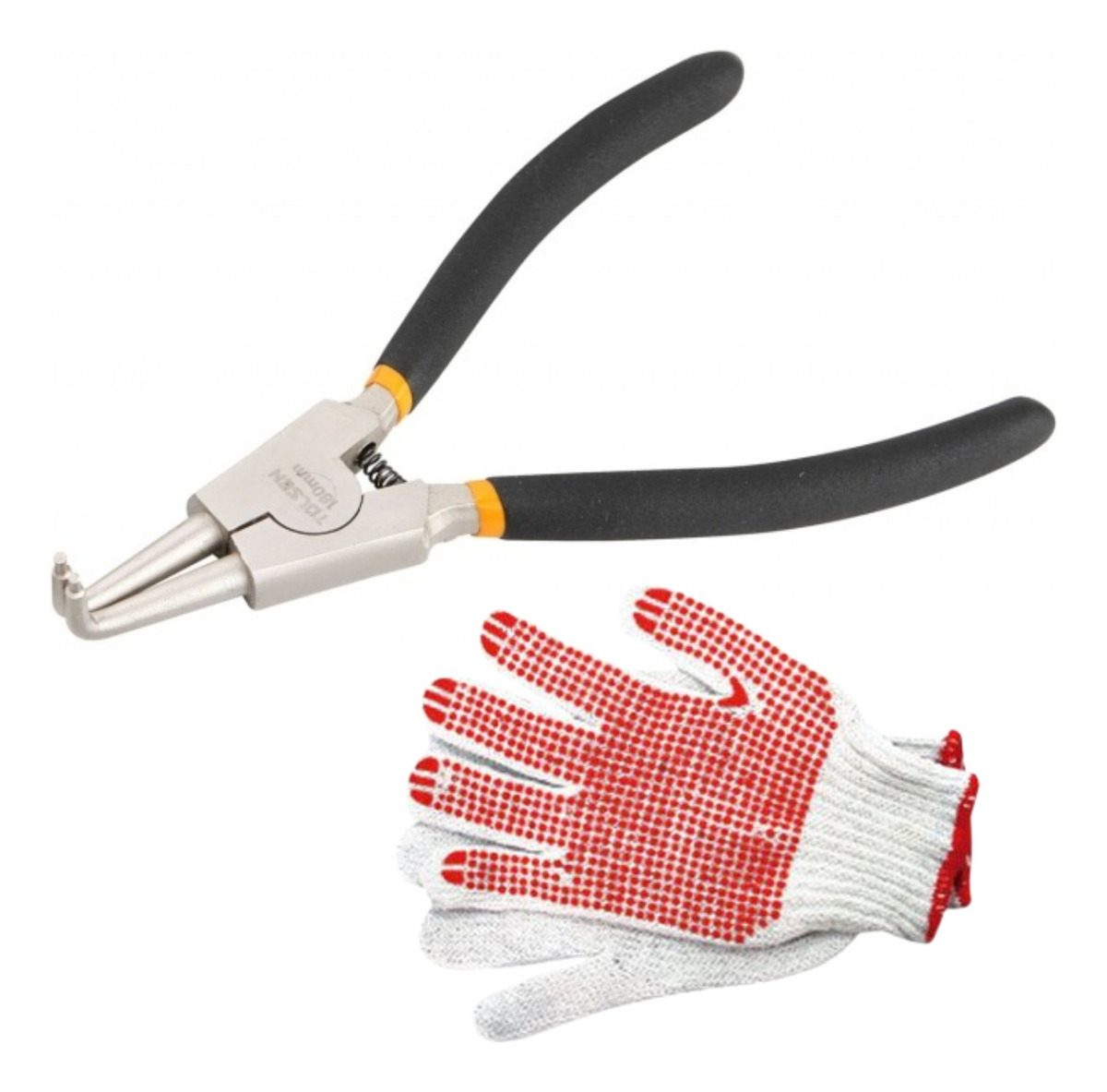 Pinzas Universales Tolsen 180mm Negro/gris/naranja - Roraima