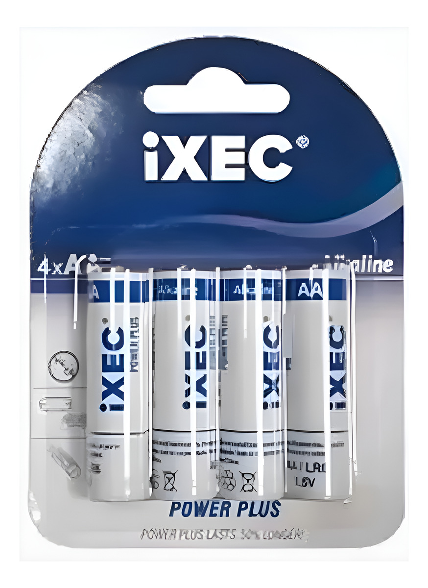 Pila Alcalina Aaa 1,5v 1200mah. Pack 4 Pilas Ixec -sc- - Imagen 5