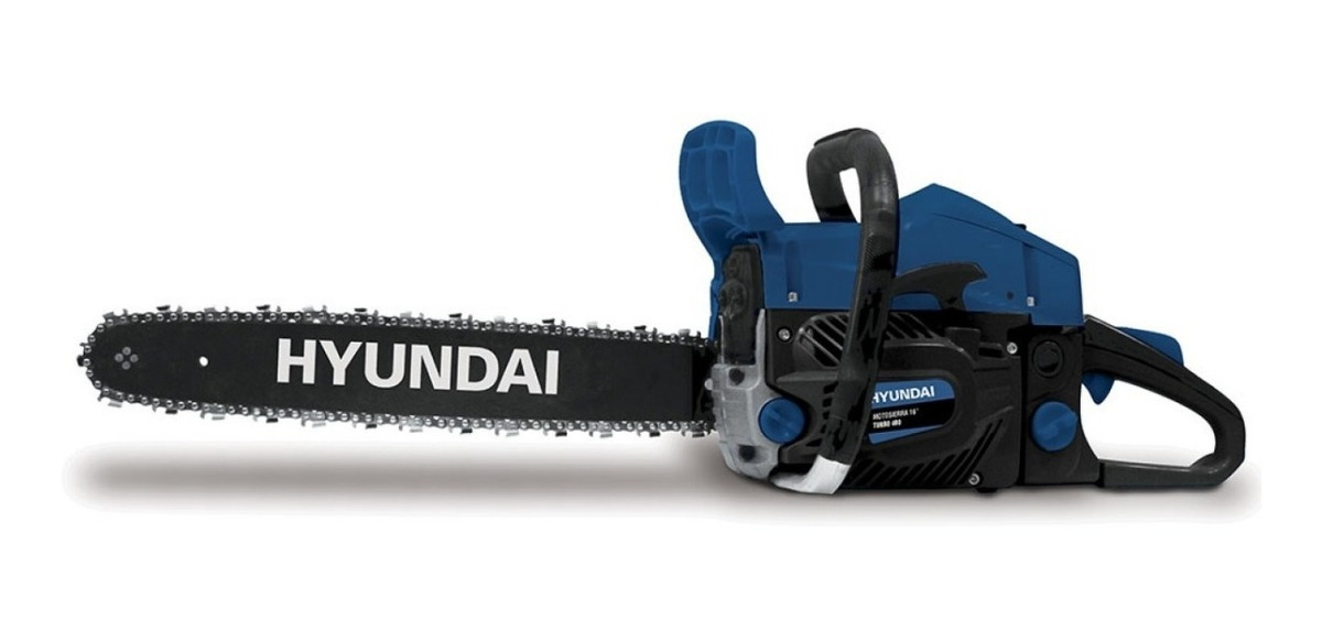 Motosierra Hyundai 45cc 18 Turbo 450 - 1 Año De Garantía - Imagen 2