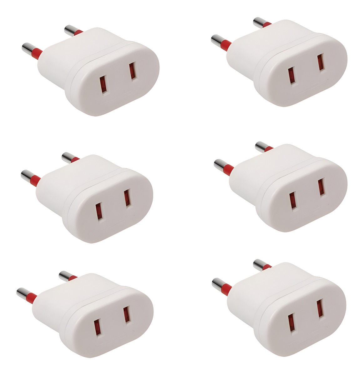 Adaptador Roraima 717128 2p 1u Blanco Y Negro - 6