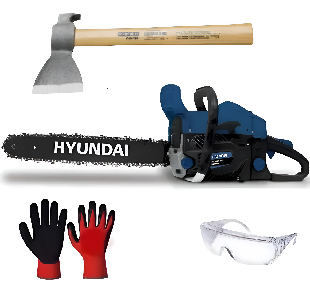 Motosierra A Nafta Hyundai 45cc Turbo 400 2.4hp -sc-