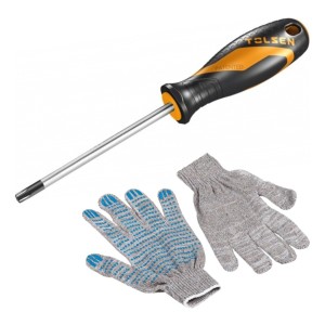 Destornillador Torx Tolsen T27x5x100mm De Cromo Vanadio -sc-