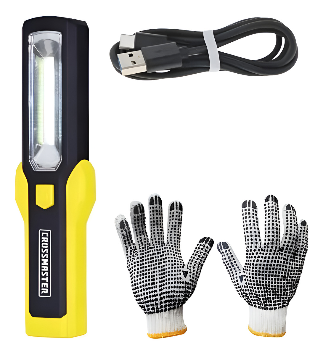 Linterna Led Recargable Crossmaster Doble Función De 3 Watts