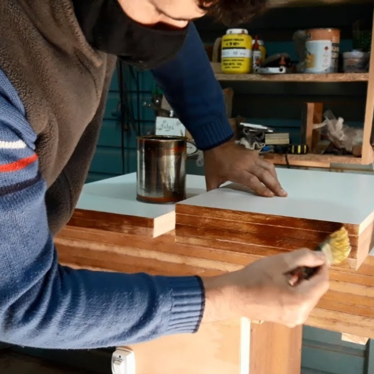 Bidón Cemento De Contacto 20 Lts Madera Cesped Moquette - Imagen 6