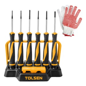 Set Destornilladores De Precisión Tolsen 6 Piezas 0.1kg -sc