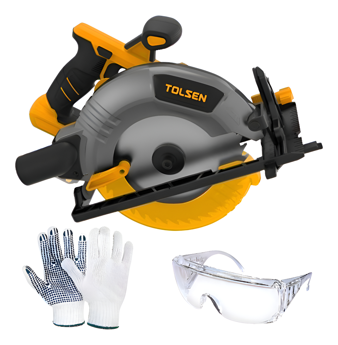 Sierra Circular Inalámbrica Tolsen 7 1/4 185mm 20v -roraima