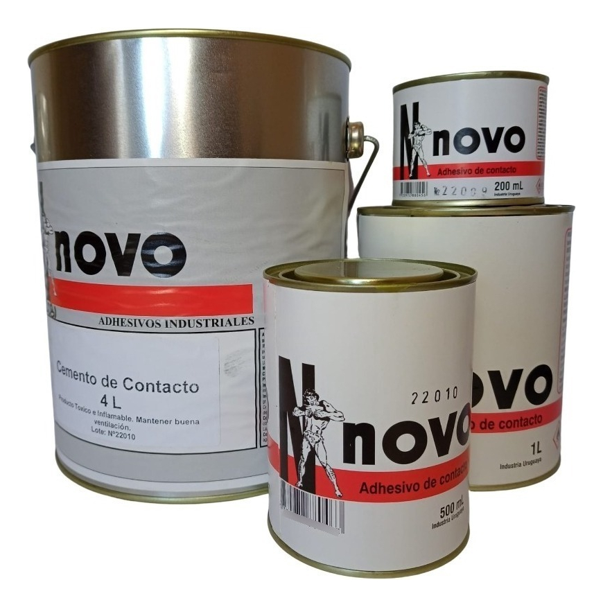 Adhesivo Cemento De Contacto 4 Litros Novo Pren - Imagen 2