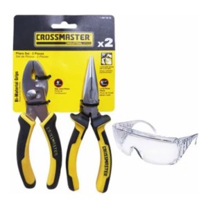 Kit Herramientas En Set De Pinzas 2 Piezas Crossmaster -sc-