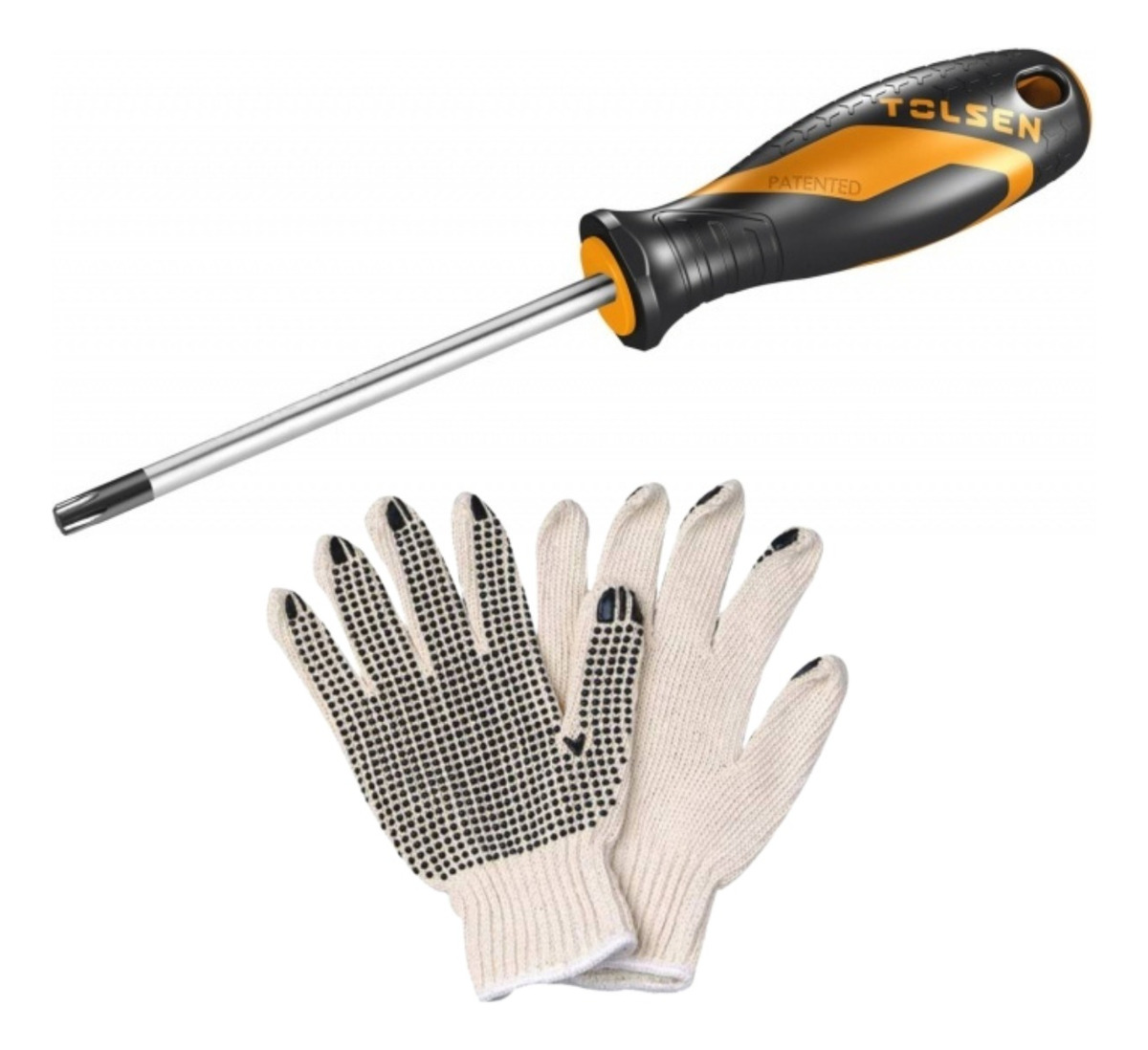 Destornillador Tolsen Torx T10 X 75mm De Punta Magnética -sc