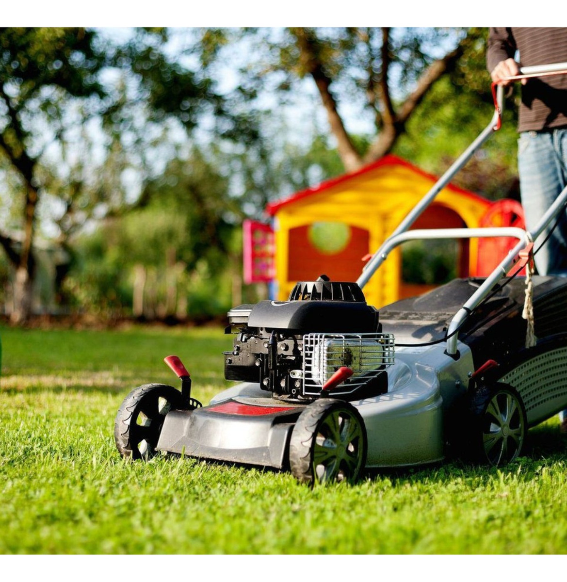 Cortadora De Césped Eléctrica Recolector 30l -1.200w Hyundai - Imagen 13