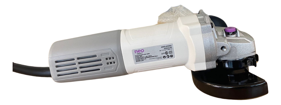 Amoladora Angular Disco 115mm Neo Aa11115/1/220vv 1200w Color Gris - Imagen 5